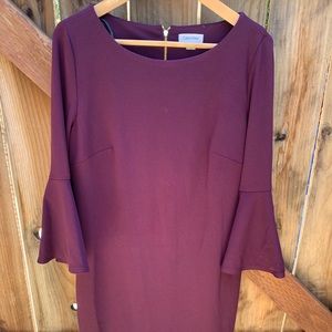 Calvin Klein Plum Dress